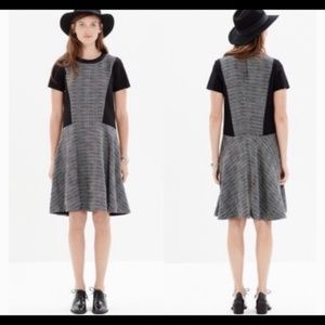 Madewell Texture Tribune Flare Dress